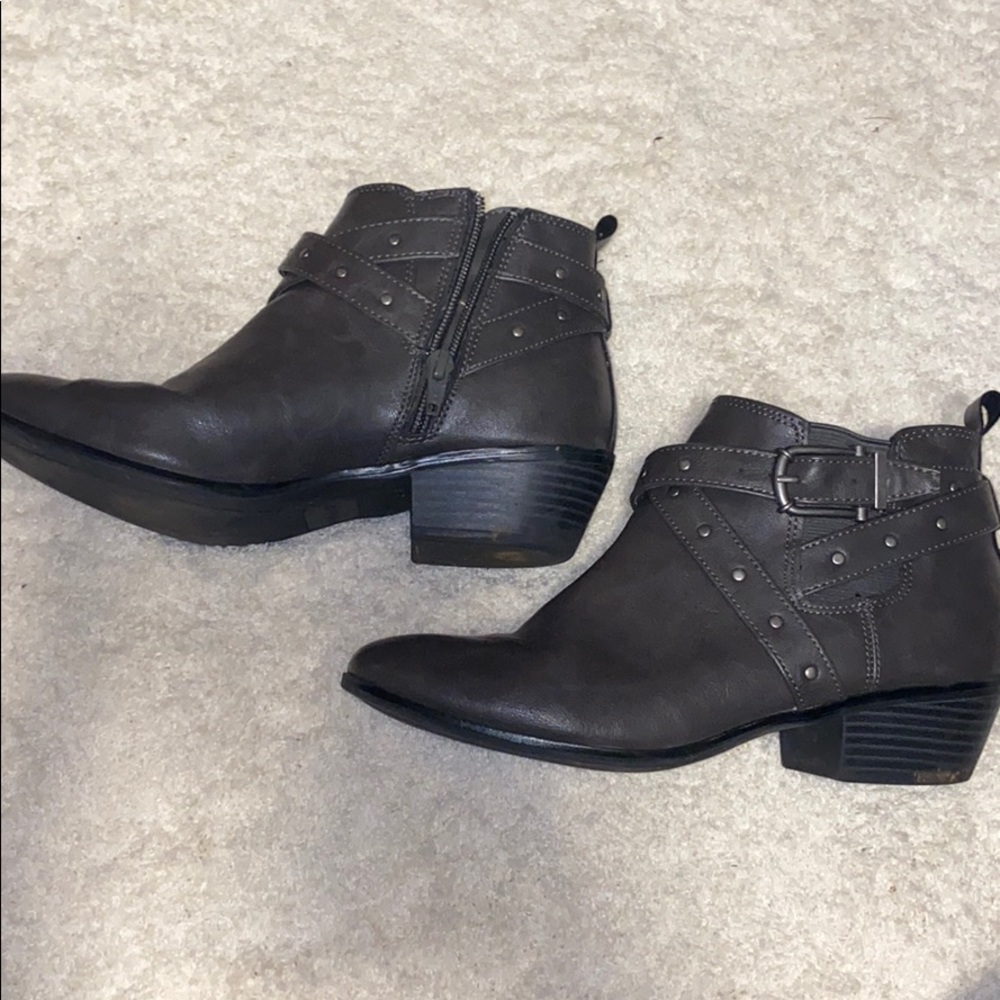 Gray Booties - Picture 2 of 5